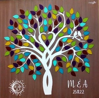 Cuadro para Firmas Boda