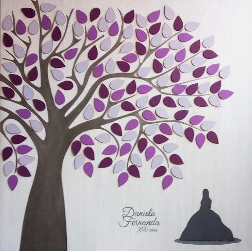 Cuadro para Firmas XV años