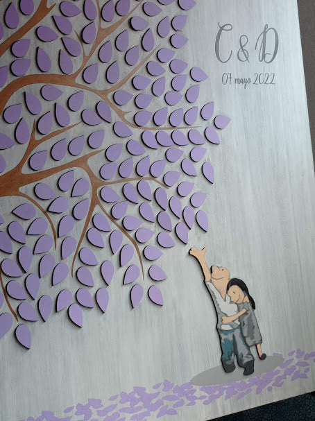 Cuadro para Firmas Boda