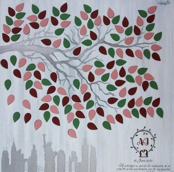 Cuadro para Firmas Boda