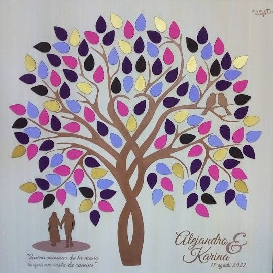 Cuadro para Firmas Boda