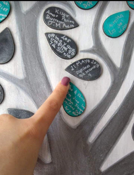 Cuadro para Firmas Boda