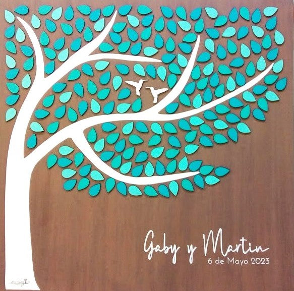 Cuadro para Firmas Boda